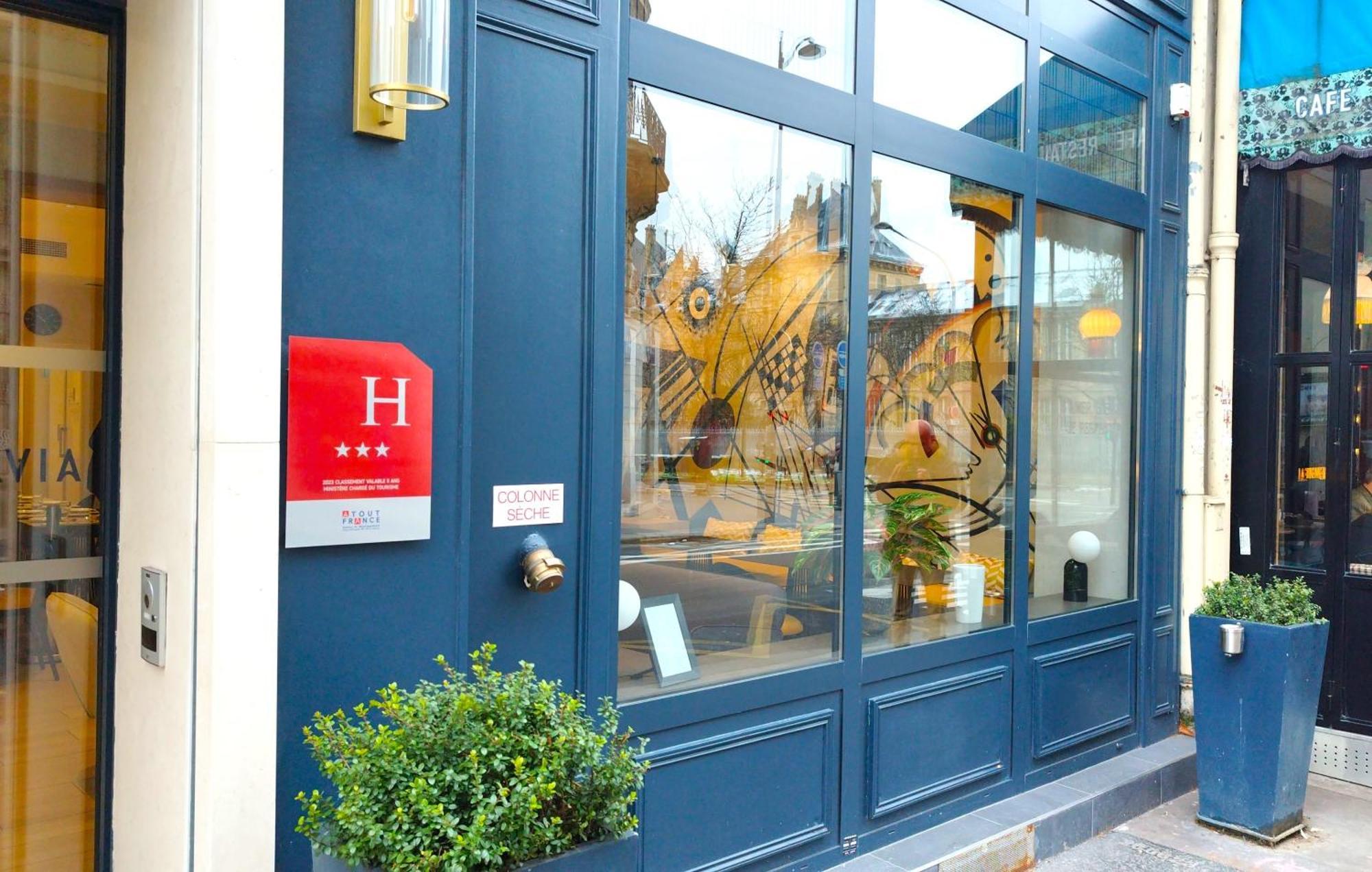 Avia Hôtel Saphir Montparnasse Paris Exterior foto