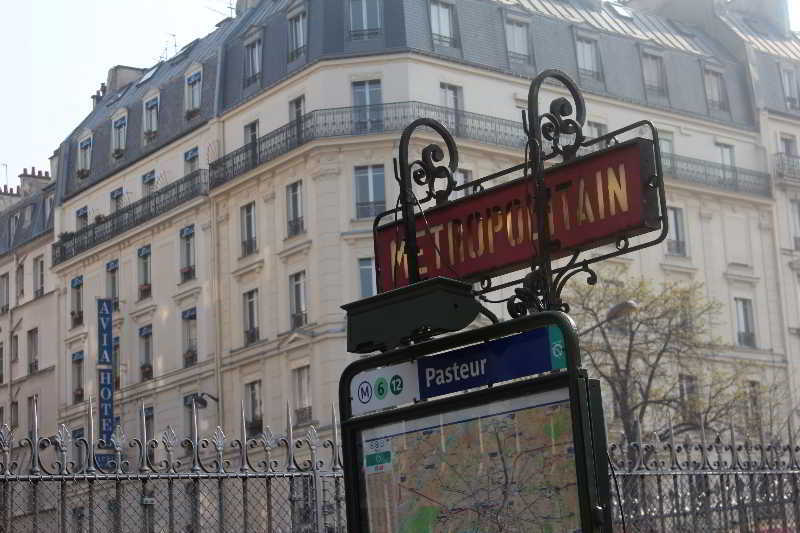 Avia Hôtel Saphir Montparnasse Paris Exterior foto